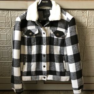 Ladies RD Style Plaid Jacket